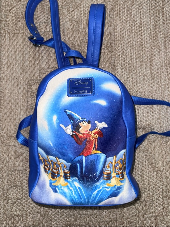Loungefly Handbags - Loungefly Disney Mickey Fantasia Brooms Sorcerer Apprentice Mini Backpack